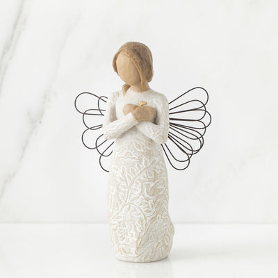 Estatua de Ángel en Caja de Regalo - Bendición para Ocasiones Especiales