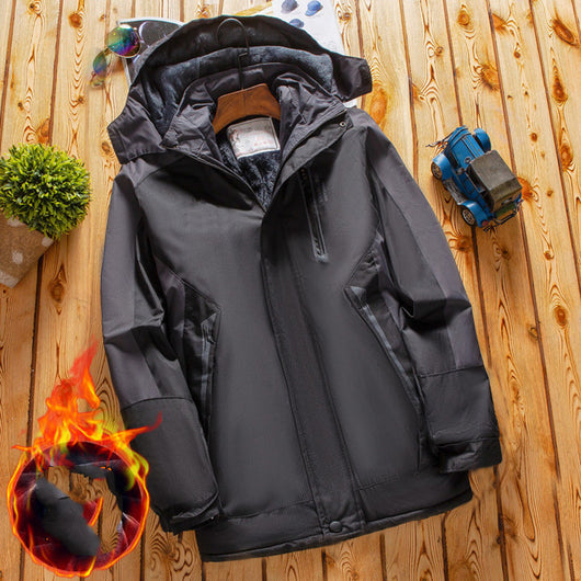 Abrigo Acolchado Cálido para Invierno - Chaqueta Clásica Hombre - Image 4
