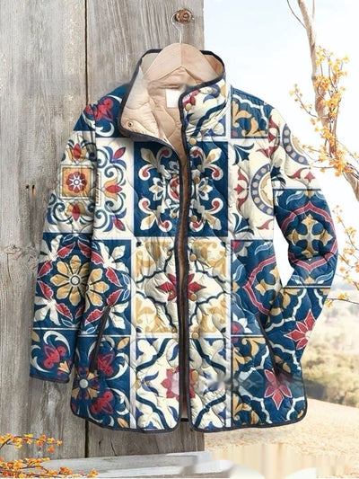 Abrigo Acolchado de Algodón con Bolsillos para Otoño e Invierno - Image 4