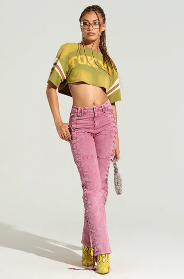 Jeans Bandage con Cordón para Mujer - Estilo Hot Girl Europeo y Americano - Image 22
