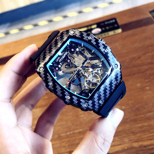 Reloj Automático Mecánico Skeleton con Tourbillon - Image 16