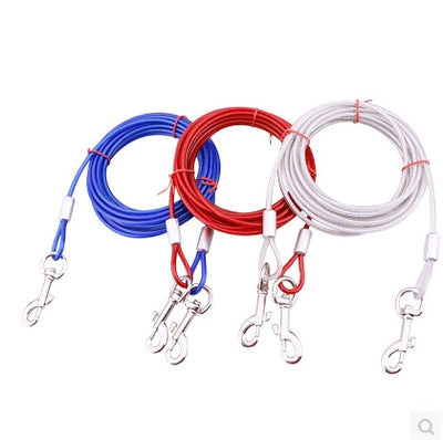 Correa Doble para Dos Perros con Cadena de Hierro y Manija Ergonómica - Image 6