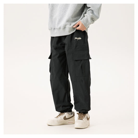 Overol Retro Otoñal para Hombre con Bolsillos - Corte Recto y Holgado - Image 10