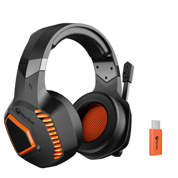 Audífonos Gaming Bluetooth con Cancelación de Ruido y Micrófono Giratorio