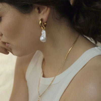 Aretes de Perla Barroca - Image 18