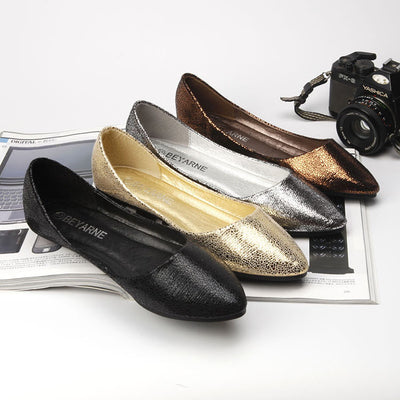 Zapatos Planos Puntiagudos Versátiles - Diseño Minimalista Chic - Image 2