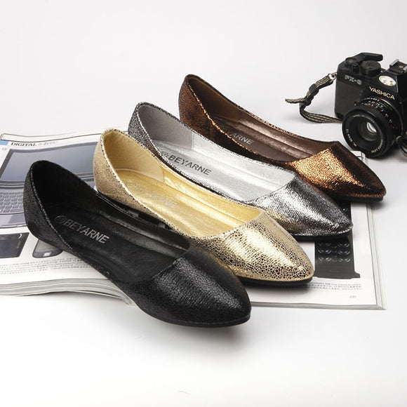 Zapatos Planos Puntiagudos Versátiles - Diseño Minimalista Chic