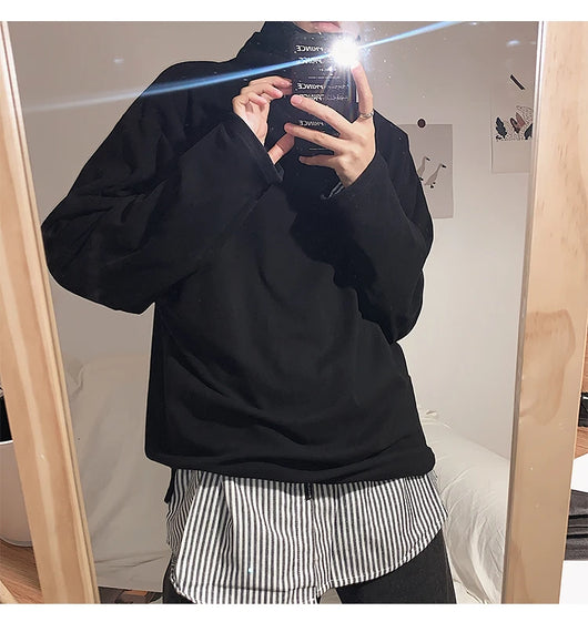 Camiseta Holgada de Manga Larga para Hombre y Mujer - Image 11