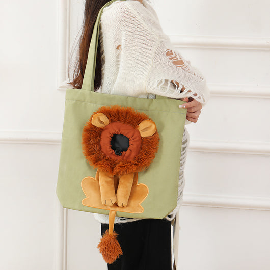 Bolso Bandolera con Diseño de Cachorro de León - Image 10