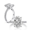 Anillo de Plata Esterlina 925 con Piedra de 5 Quilates - Diseño Paloma