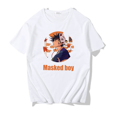 Playera Suelta Estampada Cuello Redondo Manga Corta para Hombre - Image 15
