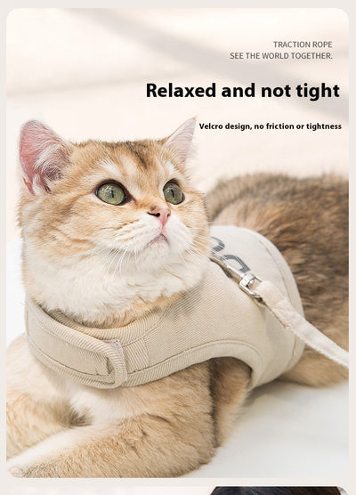 Arnés Respirable Universal para Gatos Anti-Ruptura de Cuatro Estaciones - Image 11