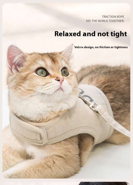 Arnés Respirable Universal para Gatos Anti-Ruptura de Cuatro Estaciones - Image 11