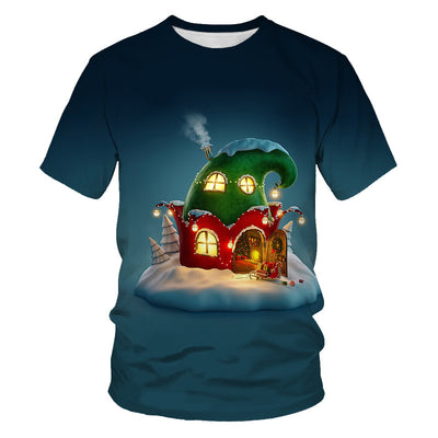 Playera Navideña Personalizada para Hombre con Impresión 3D Digital - Image 17