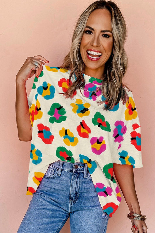 Blusa Colorblock de Manga Corta - Image 25