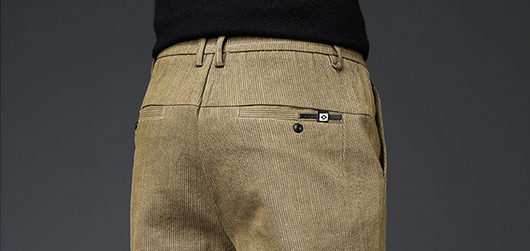 Pantalones Casuales Slim Straight para Hombre - Otoño e Invierno - Image 7