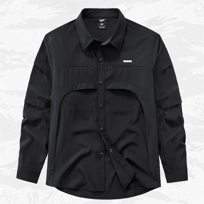 Camisa Suelta de Manga Larga para Hombre - Image 11