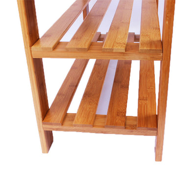 Zapatero de Madera Maciza Multicapa con Diseño Tallado - Image 10