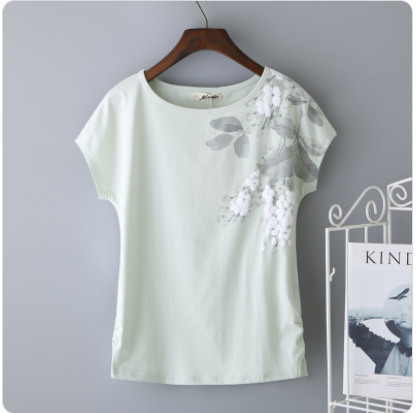 Camiseta Blanca Suelta Manga Corta para Mujer - Ideal para Verano - Image 7