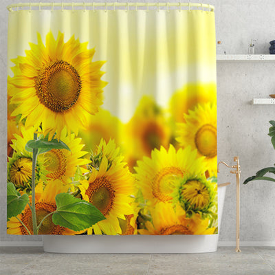 Juego de Baño Estampado Girasoles - 4 Piezas Completas - Image 16