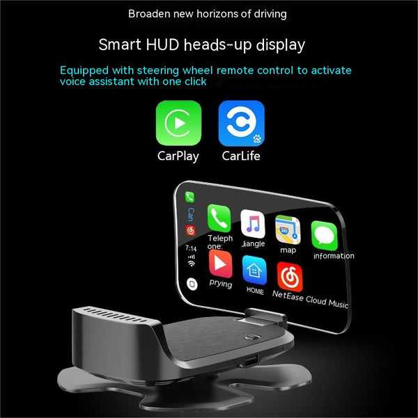 Pantalla HUD Proyector Digital HD para Auto con CarPlay