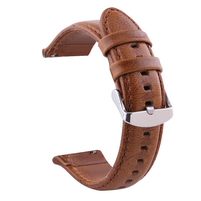 Correa de Cuero Genuine para Smartwatch - Patrón Crazy Horse Premium - Image 12