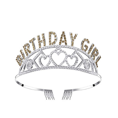 Corona Diamante Brillante para Fiesta de Cumpleaños - Set de Diadema Decorativa para Prom - Image 28