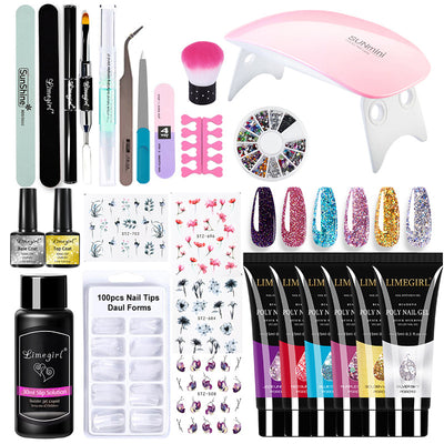 Set Completo de Manicura Profesional con Pegamento Extendido y Herramientas - Image 8