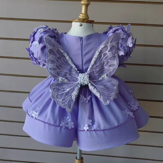 Vestido de Gala Infantil para Presentaciones de Piano y Cumpleaños - Image 2