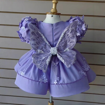 Vestido de Gala Infantil para Presentaciones de Piano y Cumpleaños - Image 2