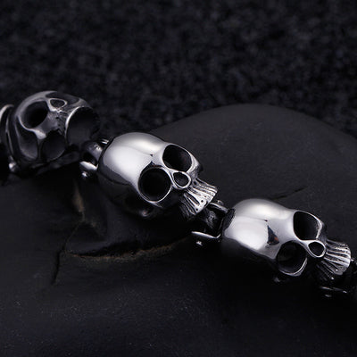 Pulsera de Calavera Tridimensional - Image 2