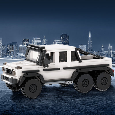 Modelo de Auto G63 AMG 6x6 con Bloques de Construcción