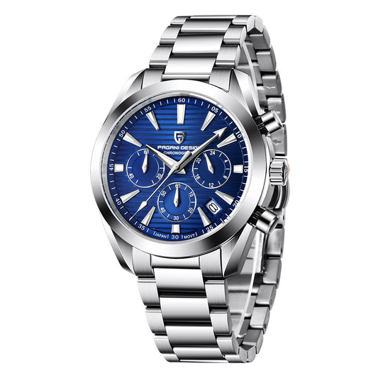 Reloj Cronógrafo de Cuarzo para Hombre Resistente al Agua - Image 2