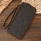 Billetera Larga Hombre Cuero Crazy Horse Retro con Grabado Fashion