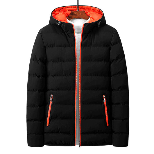 Abrigo de Plumas con Capucha para Hombre Tallas Grandes - Image 5