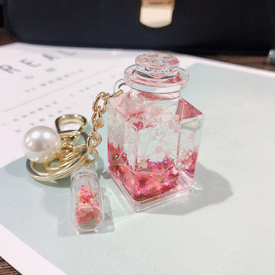 Llavero Perfume Mujer con Efecto Arenilla Dinámica - Image 3