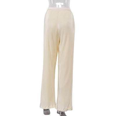 Pantalones Plisados Sueltos Estilo Retro Europeo Americano para Mujer - Image 43