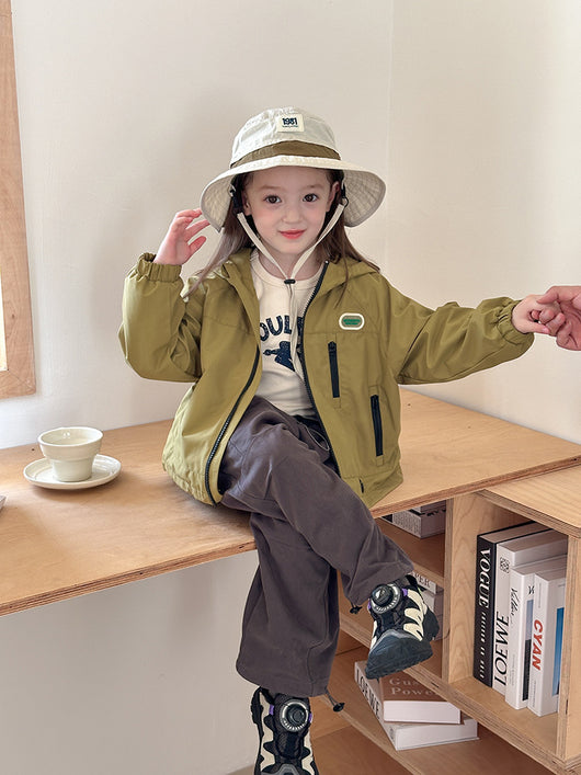 Chaqueta Deportiva Infantil con Capucha - Diseño Holgado para Exterior - Image 23