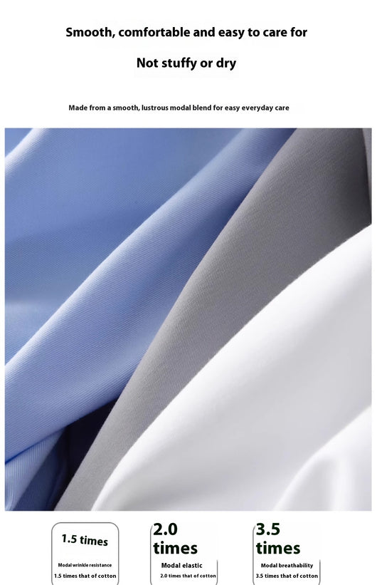 Blusa Blanca Manga Corta Cuello V para Trabajo - Image 19
