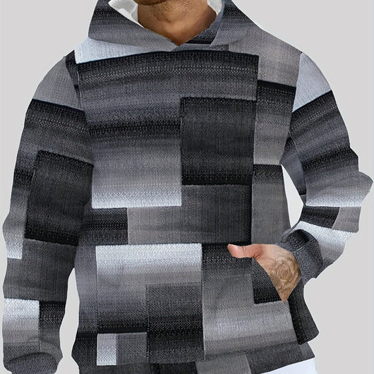 Sudadera con Capucha Casual Versátil para Hombre - Image 4