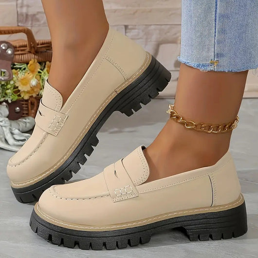 Zapatos Casuales de Cuero para Mujer Talla Grande - Image 13