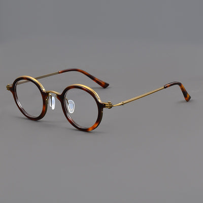 Gafas Retro de Titanio Puro con Filtro Luz Azul - Image 7
