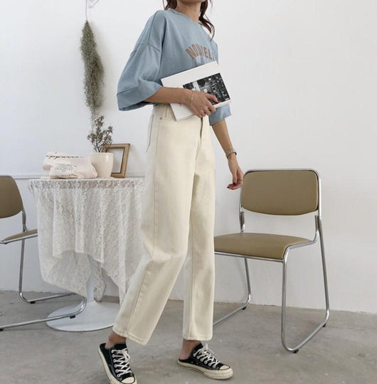 Pantalones Vaqueros Cortos Cintura Alta para Mujer - Diseño Versátil y Casual - Image 9