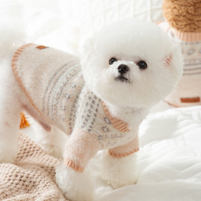 Suéter Diamante para Perros Pequeños - Abrigo Cálido para Otoño e Invierno - Image 27