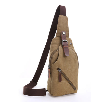 Bolso de Pecho de Lona para Hombro o Cruzado - Image 3