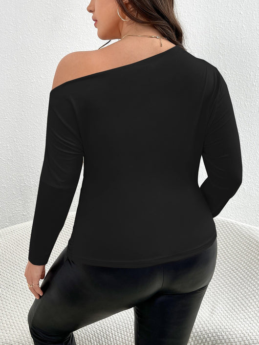 Blusa Elegante Asimétrica para Mujer Madura - Image 10