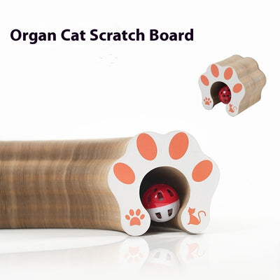 Rascador Magnético Plegable para Gatos con Juguete Interactivo - Image 4