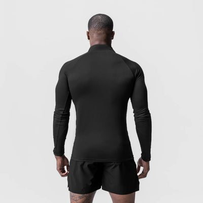 Playera Deportiva de Cuello Alto con Cierre Medio para Entrenamiento - Image 20