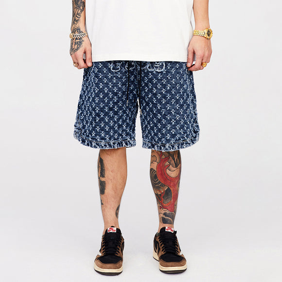 Shorts Denim Rotos Casual - Estilo Vintage Desflecado