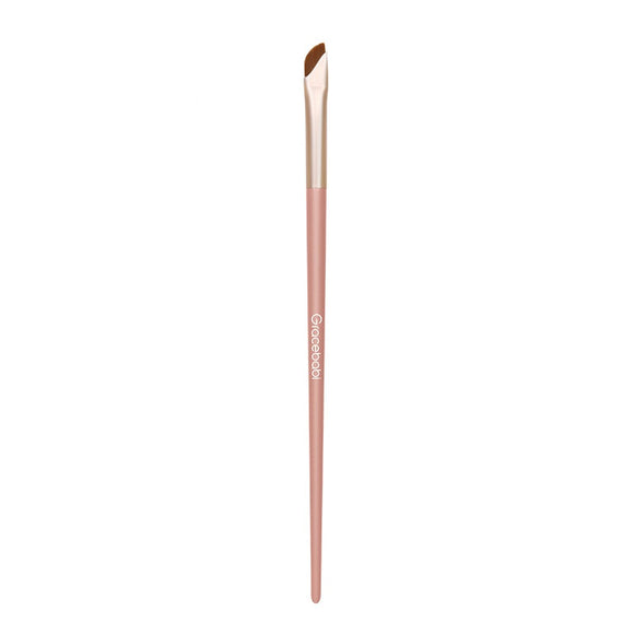 Pincel Delineador Curvado con Cerdas Suaves - Maquillaje de Ojos y Rubor